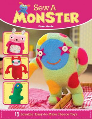 Carte Sew a Monster Fiona Goble