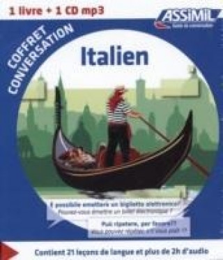 Carte Coffret conversation Italien (guide + 1 CD) TERRON JAMES