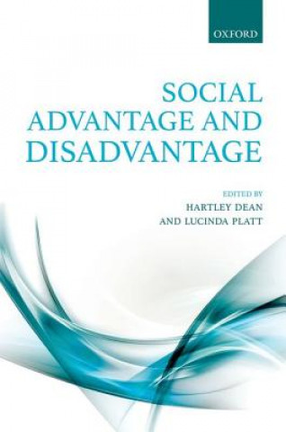 Książka Social Advantage and Disadvantage Hartley Dean