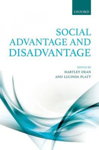 Libro Social Advantage and Disadvantage Hartley Dean