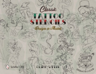 Книга Classic Tattoo Stencils: Designs in Acetate Cliff White