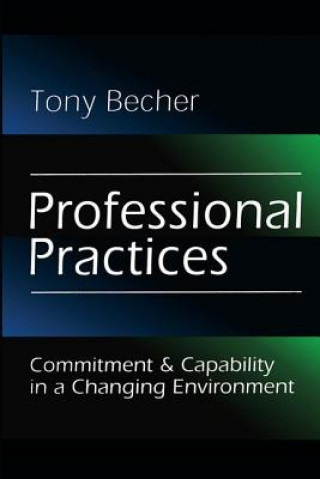 Kniha Professional Practices Becher