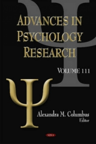 Книга Advances in Psychology Research Alexandra M. Columbus