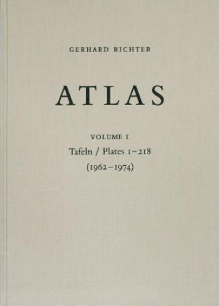 Carte Gerhard Richter: ATLAS Vol.I-IV Helmut Friedel