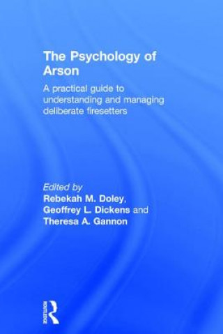 Könyv Psychology of Arson 