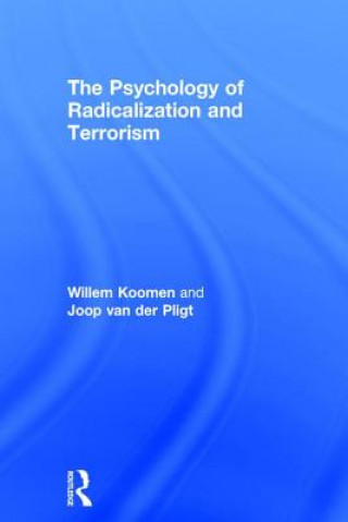 Kniha Psychology of Radicalization and Terrorism Joop Van Der Pligt