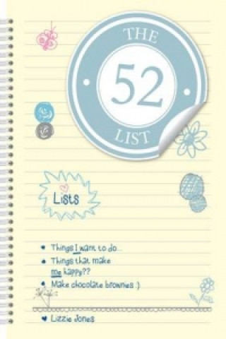 Книга 52 List Lizzie Jones