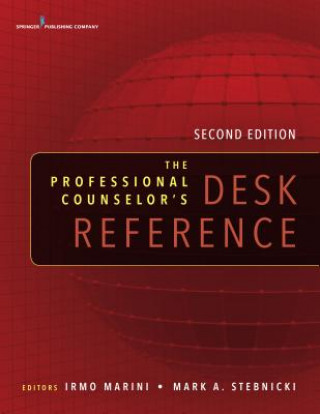 Kniha Professional Counselor's Desk Reference Irmo Marini