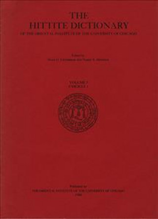 Buch Hittite Dictionary of the Oriental Institute of the University of Chicago Volume L-N, fascicle 1 (la- to ma-) H. G. Guterbock