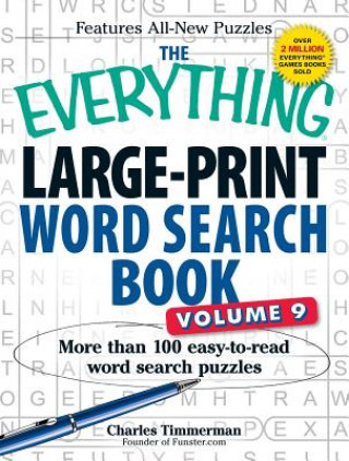 Carte Everything Large-Print Word Search Book, Volume 9 Charles Timmerman