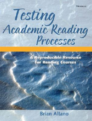 Książka Testing Academic Reading Processes Brian Altano