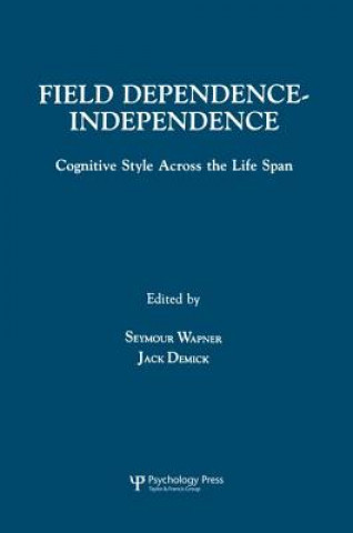 Kniha Field Dependence-independence Seymour Wapner