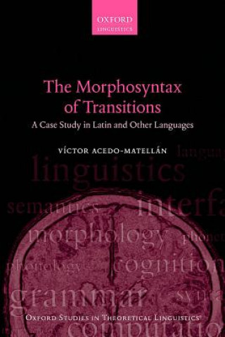 Книга Morphosyntax of Transitions Victor Acedo-Matellan