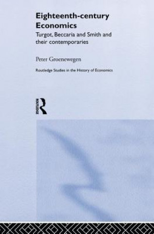 Könyv Eighteenth Century Economics Peter Groenewegen