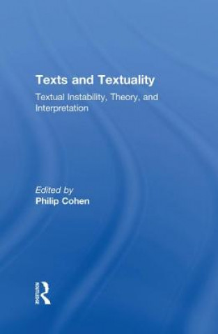 Book Texts and Textuality Philip Cohen