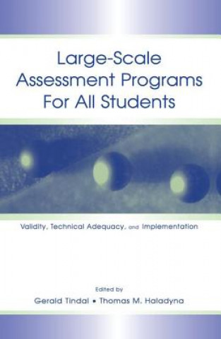 Kniha Large-scale Assessment Programs for All Students Gerald Tindal