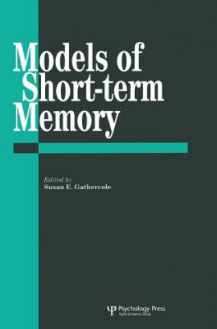 Kniha Models Of Short-Term Memory Susan E. Gathercole