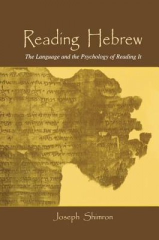 Kniha Reading Hebrew Joseph Shimron