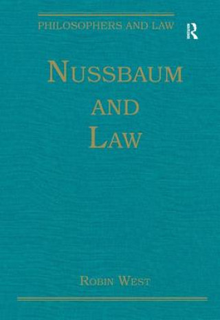 Книга Nussbaum and Law Robin West