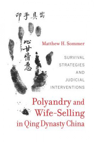 Könyv Polyandry and Wife-Selling in Qing Dynasty China Matthew H. Sommer