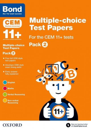 Kniha Bond 11+: Multiple-choice Test Papers for the CEM 11+ tests Pack 2 Michellejoy Hughes
