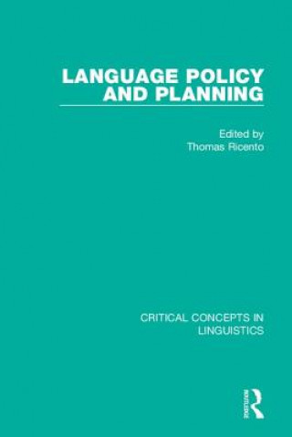 Knjiga Language Policy and Planning 