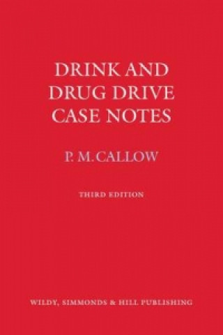 Book Drink and Drug Drive Cases Notes Pauline M. Callow