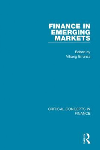 Kniha Finance in Emerging Markets 