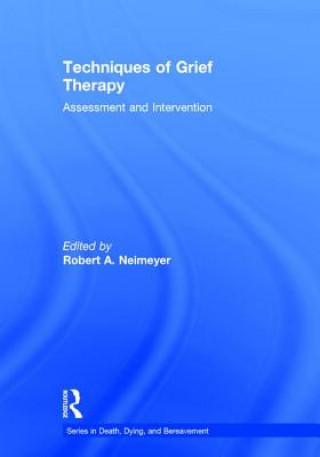 Book Techniques of Grief Therapy 