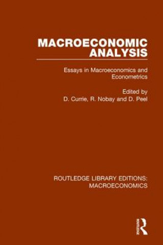 Boek Macroeconomic Analysis David Peel
