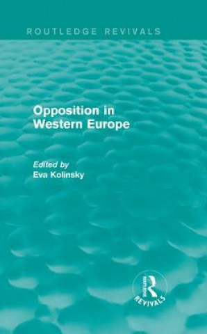 Książka Opposition in Western Europe 