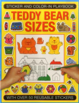 Carte Sticker and Color-in Playbook: Teddy Bear Sizes Jenny Tulip