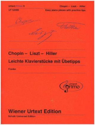 Materiale tipărite Urtext Primo Franz Liszt