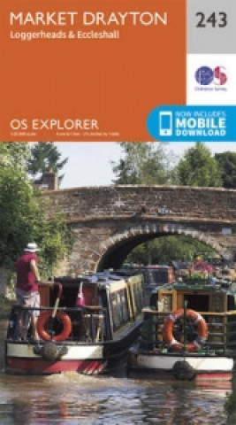 Pubblicazioni cartacee Market Drayton, Loggerheads and Eccleshall Ordnance Survey