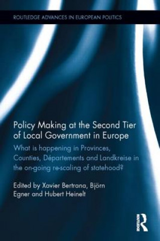 Book Policy Making at the Second Tier of Local Government in Europe 