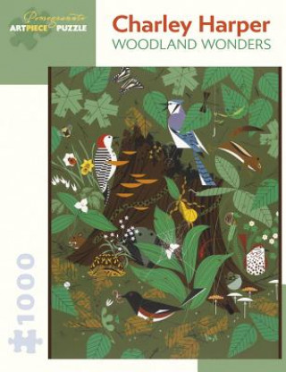 Kniha Charley Harper Woodland Wonders 1000-Piece Jigsaw Puzzle 