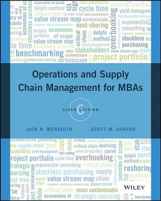 Kniha Operations and Supply Chain Management for MBAs Scott M. Shafer