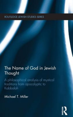 Kniha Name of God in Jewish Thought Michael Miller