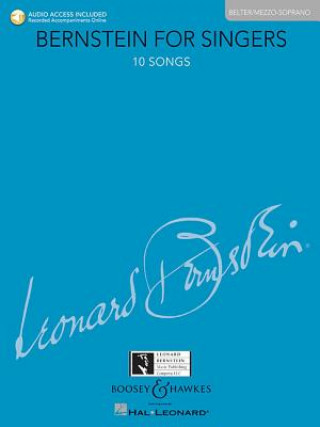 Kniha BERNSTEIN FOR SINGERS LEONARD BERNSTEIN