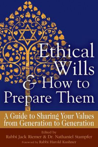 Kniha Ethical Wills & How to Prepare Them RABBI JACK RIEMER