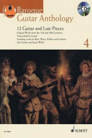 Książka BAROQUE GUITAR ANTHOLOGY VOL 4 JENS FRANKE