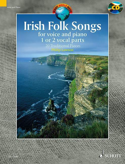 Carte Irish Folk Songs PHILIP LAWSON
