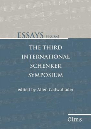 Buch Essays from the Third International Schenker Symposium 