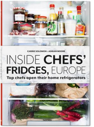 Kniha Inside Chefs' Fridges. Europe Adrian Moore