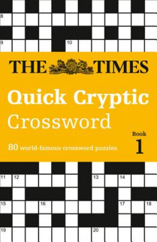 Knjiga Times Quick Cryptic Crossword Book 1 The Times Mind Games