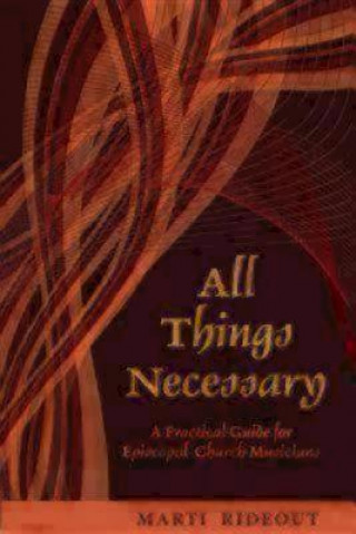 Buch All Things Necessary Marti Rideout