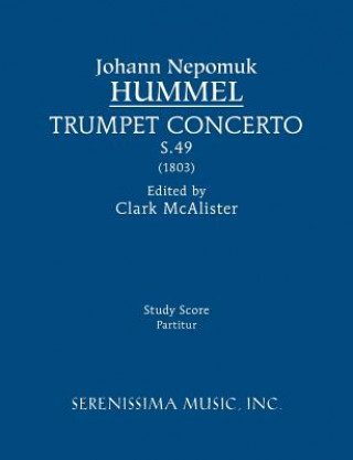 Książka Trumpet Concerto, S.49 Johann Nepomuk Hummel