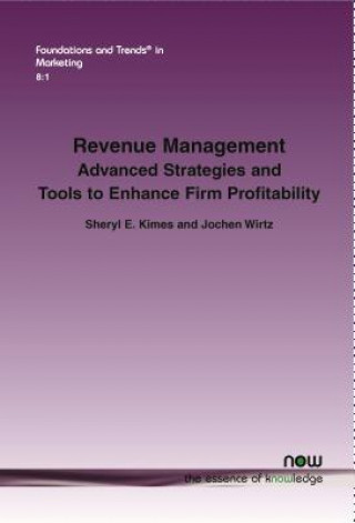 Kniha Revenue Management Jochen Wirtz