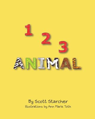 Kniha 123 Animal Scott Starcher