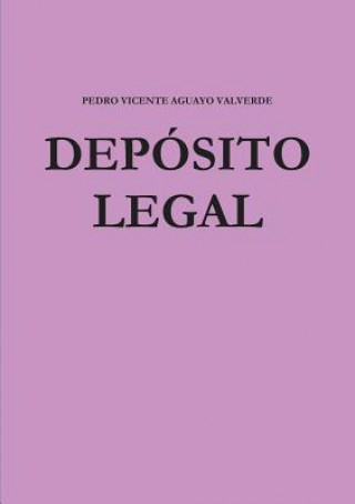 Carte Deposito Legal PEDRO VICENTE AGUAYO VALVERDE